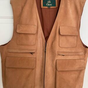 Orvis Genuine Suede Vest:  XLarge